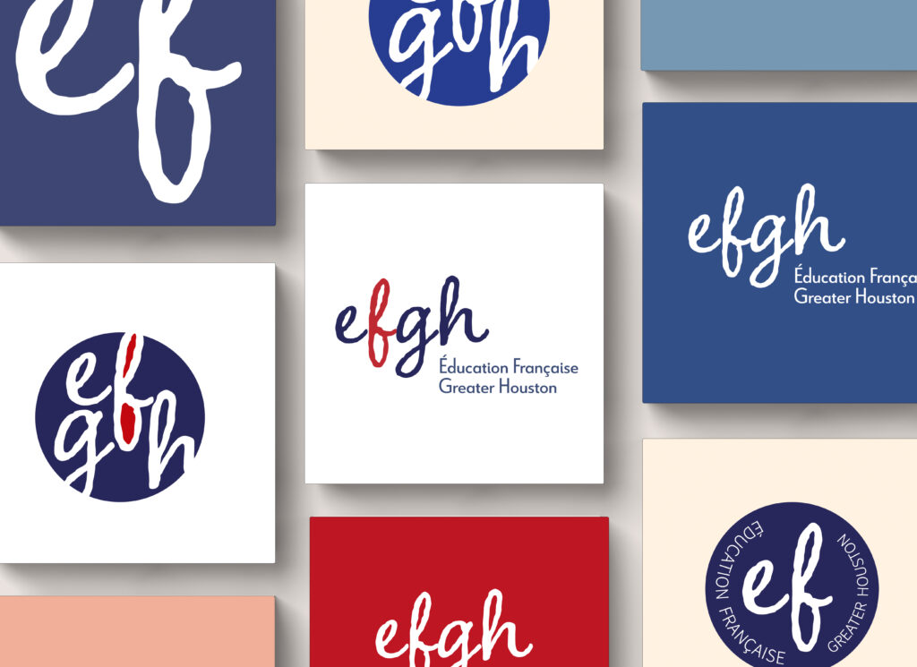 Nouvelle identité visuelle EFGH - Education Française Greater Houston